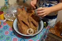 Гусь в рукаве с медом и чесноком - Шаг 6 Гусь в рукаве с медом и чесноком - Шаг 6