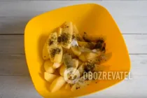 Гуска в рукаві з картоплею і яблуками - Крок 6 Гуска в рукаві з картоплею і яблуками - Крок 6