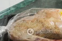 Гуска в рукаві з апельсинами - Крок 7 Гуска в рукаві з апельсинами - Крок 7