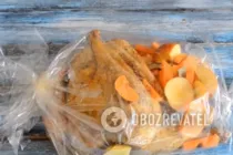 Гусь в рукаве кусочками - Шаг 6 Гусь в рукаве кусочками - Шаг 6