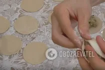 Пісні вареники з картоплею - Крок 11 Пісні вареники з картоплею - Крок 11