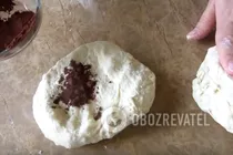 Шоколадные вареники с творогом - Шаг 5 Шоколадные вареники с творогом - Шаг 5