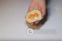 Вареники с абрикосами - Шаг 6 Вареники с абрикосами - Шаг 6