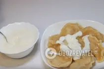 Вареники с абрикосами - Шаг 9 Вареники с абрикосами - Шаг 9