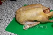Жареная утка с яблоками - Шаг 1 Жареная утка с яблоками - Шаг 1