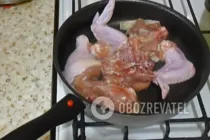 Жареные окорочка с подливой - Шаг 3 Жареные окорочка с подливой - Шаг 3
