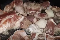 Смажена баранина з картоплею й овочами - Крок 2 Смажена баранина з картоплею й овочами - Крок 2