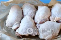 Жареные окорочка в крахмальной панировке - Шаг 1 Жареные окорочка в крахмальной панировке - Шаг 1