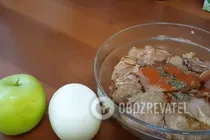 Тушеная курица с яблоками - Шаг 4 Тушеная курица с яблоками - Шаг 4