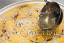 Тушеная курица с яблоками и луком - Шаг 6 Тушеная курица с яблоками и луком - Шаг 6