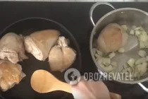 Тушеная курица в сметане с крохмалом - Шаг 7 Тушеная курица в сметане с крохмалом - Шаг 7