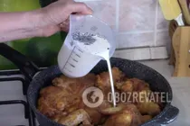 Тушеная курица в молоке - Шаг 8 Тушеная курица в молоке - Шаг 8
