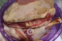 Індичка в рукаві з лимоном - Крок 1 Індичка в рукаві з лимоном - Крок 1
