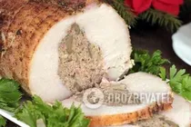 Індичка, фарширована перцем і чорносливом - Крок 9 Індичка, фарширована перцем і чорносливом - Крок 9