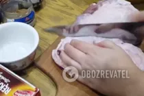 Індичка в рукаві з картоплею і кабачком - Крок 4 Індичка в рукаві з картоплею і кабачком - Крок 4