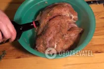 Індичка в рукаві з прованськими травами - Крок 4 Індичка в рукаві з прованськими травами - Крок 4