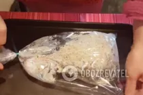 Індичка в рукаві з часником - Крок 6 Індичка в рукаві з часником - Крок 6