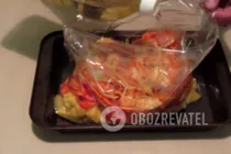 Індичка в рукаві з овочами - Крок 8 Індичка в рукаві з овочами - Крок 8