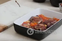 Курка, тушкована з помідорами по-італійськи - Крок 13 Курка, тушкована з помідорами по-італійськи - Крок 13