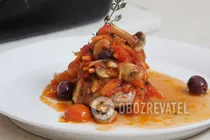 Курка, тушкована з помідорами по-італійськи - Крок 15 Курка, тушкована з помідорами по-італійськи - Крок 15