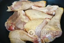 Тушеная курица в сливочном соусе - Шаг 3 Тушеная курица в сливочном соусе - Шаг 3
