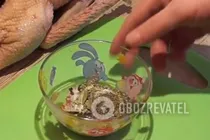 Гусь, фаршированный яблоками - Шаг 2 Гусь, фаршированный яблоками - Шаг 2
