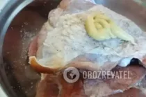 Індичка в рукаві з гірчицею і майонезом - Крок 2 Індичка в рукаві з гірчицею і майонезом - Крок 2