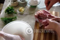 Индейка в рукаве с мукой - Шаг 2 Индейка в рукаве с мукой - Шаг 2