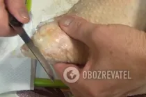 Гусь, фаршированный рисом - Шаг 2 Гусь, фаршированный рисом - Шаг 2