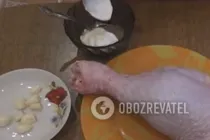 Індичка в рукаві зі сметаною - Крок 2 Індичка в рукаві зі сметаною - Крок 2