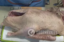 Гусь, фаршированный рисом - Шаг 3 Гусь, фаршированный рисом - Шаг 3