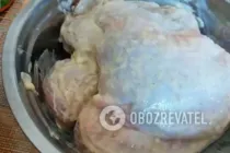Індичка в рукаві з гірчицею і майонезом - Крок 4 Індичка в рукаві з гірчицею і майонезом - Крок 4