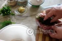 Индейка в рукаве с мукой - Шаг 4 Индейка в рукаве с мукой - Шаг 4