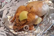 Гусь, фаршированный яблоками - Шаг 6 Гусь, фаршированный яблоками - Шаг 6