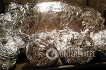 Гусь, фаршированный рисом и курагой - Шаг 8 Гусь, фаршированный рисом и курагой - Шаг 8