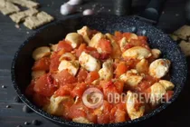 Тушкована курка з помідорами - Крок 11 Тушкована курка з помідорами - Крок 11