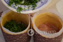 Курица в тесте с водкой и перцем - Шаг 10 Курица в тесте с водкой и перцем - Шаг 10