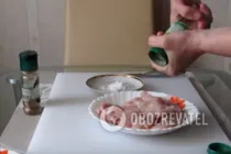 Курица в тесте кусочками - Шаг 2 Курица в тесте кусочками - Шаг 2