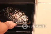 Гусь, фаршированный яблоками с капустой - Шаг 8 Гусь, фаршированный яблоками с капустой - Шаг 8