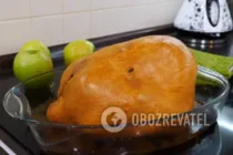 Курка в тісті з яблуками - Крок 11 Курка в тісті з яблуками - Крок 11