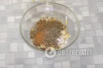 Гусь, фаршированный яблоками с капустой - Шаг 2 Гусь, фаршированный яблоками с капустой - Шаг 2