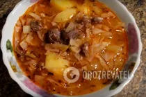 Танапур із капустою - Крок 9 Танапур із капустою - Крок 9