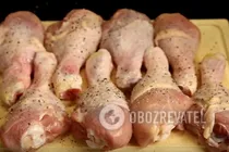 Курка, тушкована з грибами та овочами - Крок 1 Курка, тушкована з грибами та овочами - Крок 1