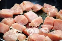 Тушеная курица с помидорами и спагетти - Шаг 2 Тушеная курица с помидорами и спагетти - Шаг 2