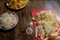 Танапур із капустою - Крок 1 Танапур із капустою - Крок 1