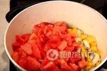 Курка, тушкована з грибами та овочами - Крок 8 Курка, тушкована з грибами та овочами - Крок 8