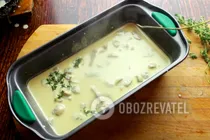 Тушкована курка з грибами та вершками - Крок 7 Тушкована курка з грибами та вершками - Крок 7