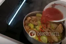 Тушеная курица с кабачками - Шаг 9 Тушеная курица с кабачками - Шаг 9