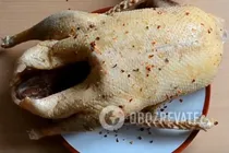 Гусь, фаршированный гречкой - Шаг 2 Гусь, фаршированный гречкой - Шаг 2
