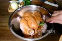 Курица на банке со сметаной и томатной пастой - Шаг 4 Курица на банке со сметаной и томатной пастой - Шаг 4